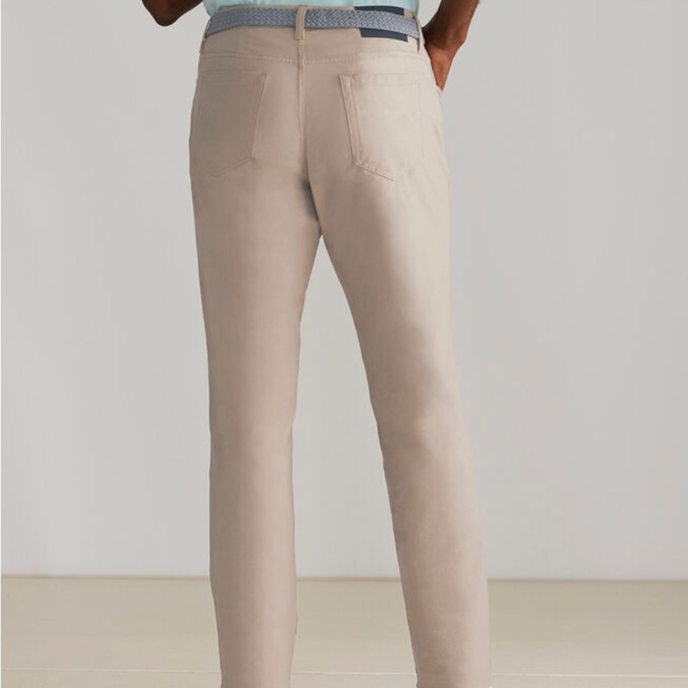 Men's Vineyard Vines Performance On-The-Go 5-Pocket Pants khaki
